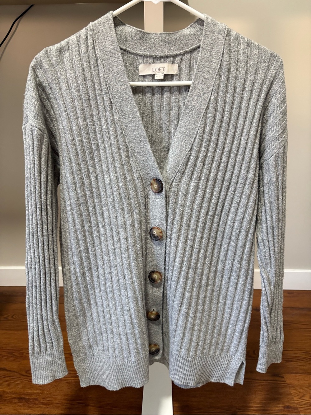 LOFT button down cardigan